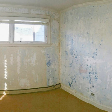 Damaged walls