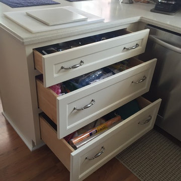 "Cotton" Painted Cabinetry