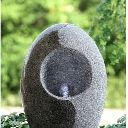 Yin/Yang Garden Fountain - Outdoor Fountains And Ponds