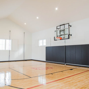 Two Story with Indoor Basketball Court