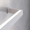 Thin-Line LED Wall Bar, Bright Satin Aluminum, 6' Two-Sided