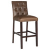 Safavieh Norah Barstools, Set of 2, Brown