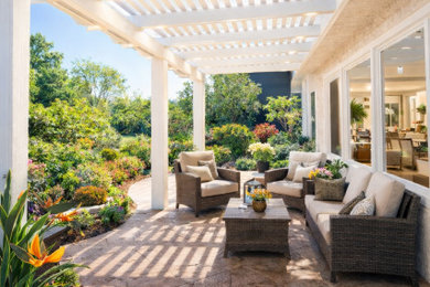Patio - modern patio idea in Orange County