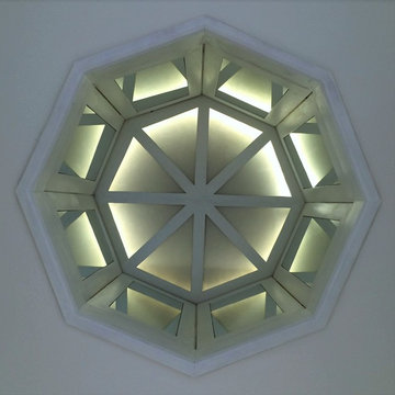 Mirrored loft hatch