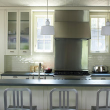 Stove Between Windows