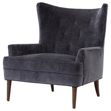 Clermont Chair, Soft Charcoal Gray