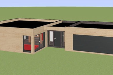 projet 2 chambres avec garage pour un couple sans enfant
