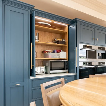 Luxury Blue Classic Shaker Kitchen