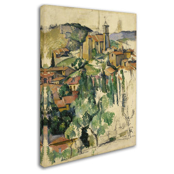 Cezanne 'The Village Of Gardanne' Canvas Art, 19 x 14