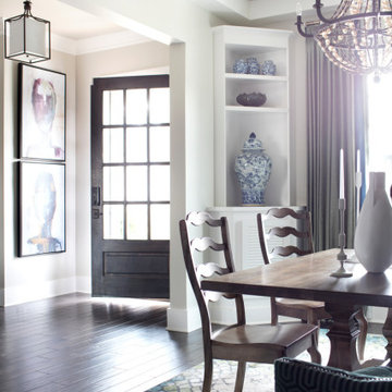Dramatic Dining Room