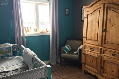 他の地域にある低価格の中くらいなトラディショナルスタイルのおしゃれな赤ちゃん部屋の写真