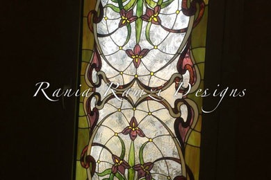 Stained glass work