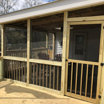 Sunroom Addition, Carport Addition, Screened Porch & Deck