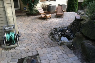 This is an example of a patio in Portland.