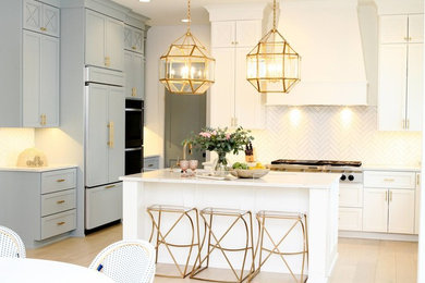 Eclectic kitchen photo in Grand Rapids
