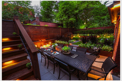 Example of a trendy home design design in Montreal