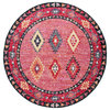Safavieh Montage Mtg201U Moroccan Rug, Pink/Black, 9'x12'
