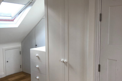 Wardrobe design and install in Bounds Green, North London.