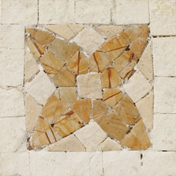 Veined Beige and White - Tile