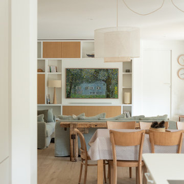Pièce à vivre - Maison en bois Cap Ferret