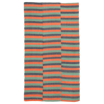 Rug N Carpet - Hand-knotted Oriental 6' 0'' x 10' 11'' Tribal Wool Kilim Rug