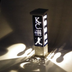 Photo Shoot-K.C. Royals on White Tower 30" - Landscape Lighting