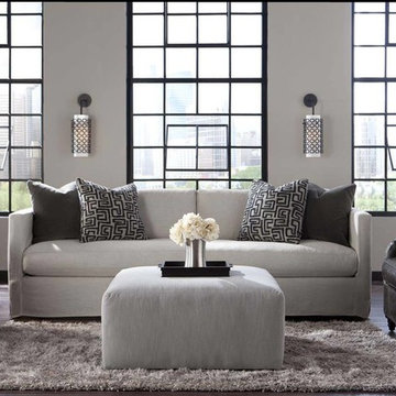 Capel Trolley Line 3250 Grey Area Rug