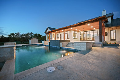 Country pool photo in Austin
