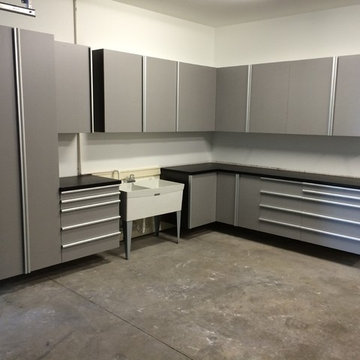 New powder coated garage cabinet storage
