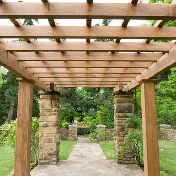 Fort Worth Botanic Garden Ipe Pergola