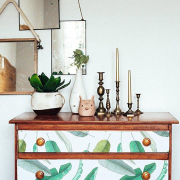 Banana Leaf Drawer Face