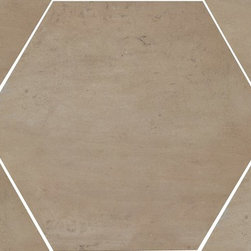 Esagono Walnut Hexagon - Wall & Floor Tiles