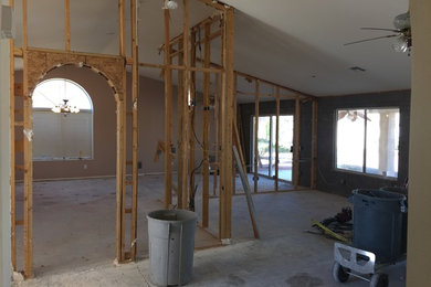 Complete Home Remodel and Master Suite Addition Progress Photos