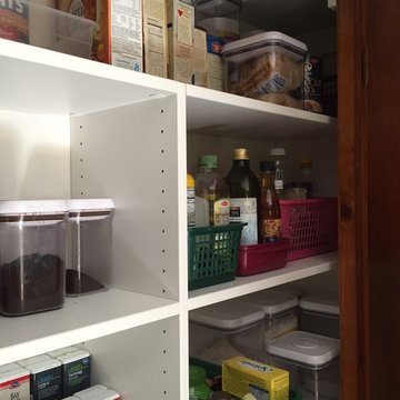 Adjustable Reach-In Pantry