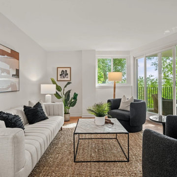 Beaches Condo Staging Featuring Lux Furniture Rentals
