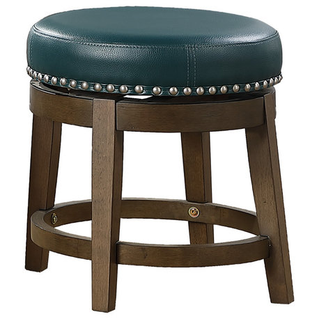 Josie 18" Round Swivel Stool, set of 2