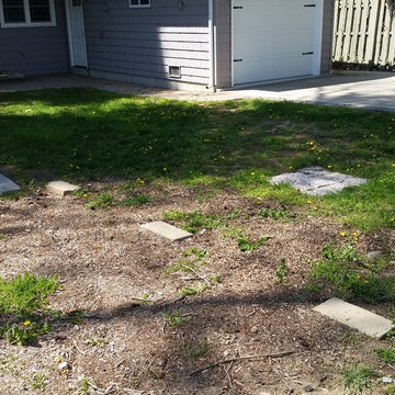 Maintenance free yard transformation