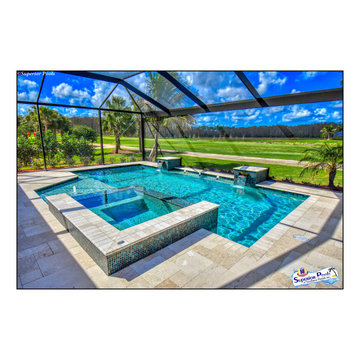 (Szafranski) Fort Myers, FL Superior Pools Custom Swimming Pool And Spa.
