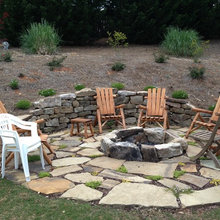 stone patio