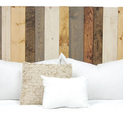 Handcrafted Headboard, Leaner Style, Rustic Mix, King
