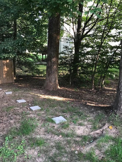 Erosion control on front yard