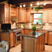 Light Brown Kitchen Cabinets Sandstone Rope Door Kitchen