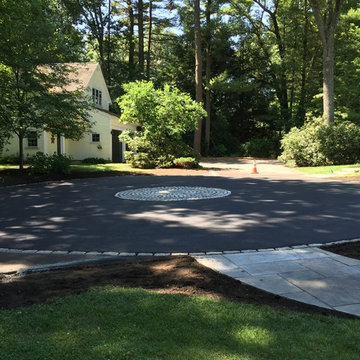 Circular Cobble Driveway Project
