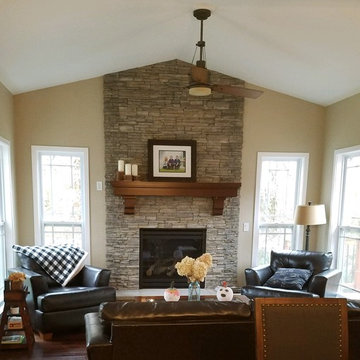 Transitional Hearth Room