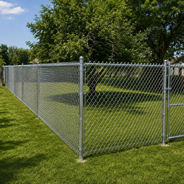 Galvanized Chain Link Fence