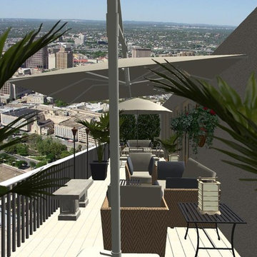 Ritz Penthouse Patio 3d Pics