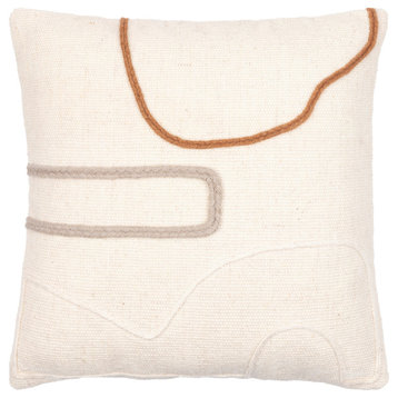 Philip 18"H x 18"W Pillow Kit, Polyester Insert