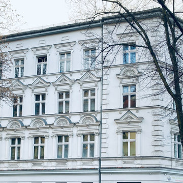 NACHHER: Fassadensanierung eines Wohngebäudes im Jugendstil