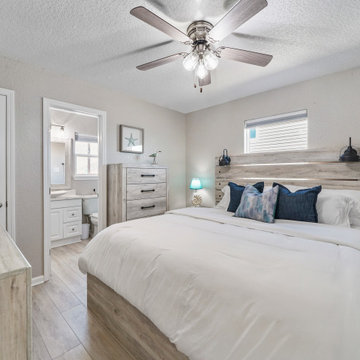Coastal Home Featuring "Castaway Oak" CALI Vinyl flooring.