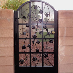 Vitigni - Wrought Iron Gate - Home Fencing And Gates